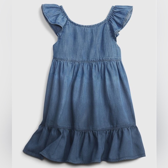 GAP Other - LIKE NEW Gap Toddler Dip-Dye Denim Dress